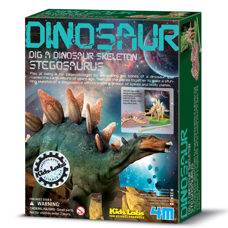 Dig A Dino Stegosaurus Skeleton Kit