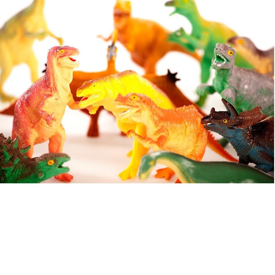 Prehistoric Animal Models (set of 10 toy dinosaurs)