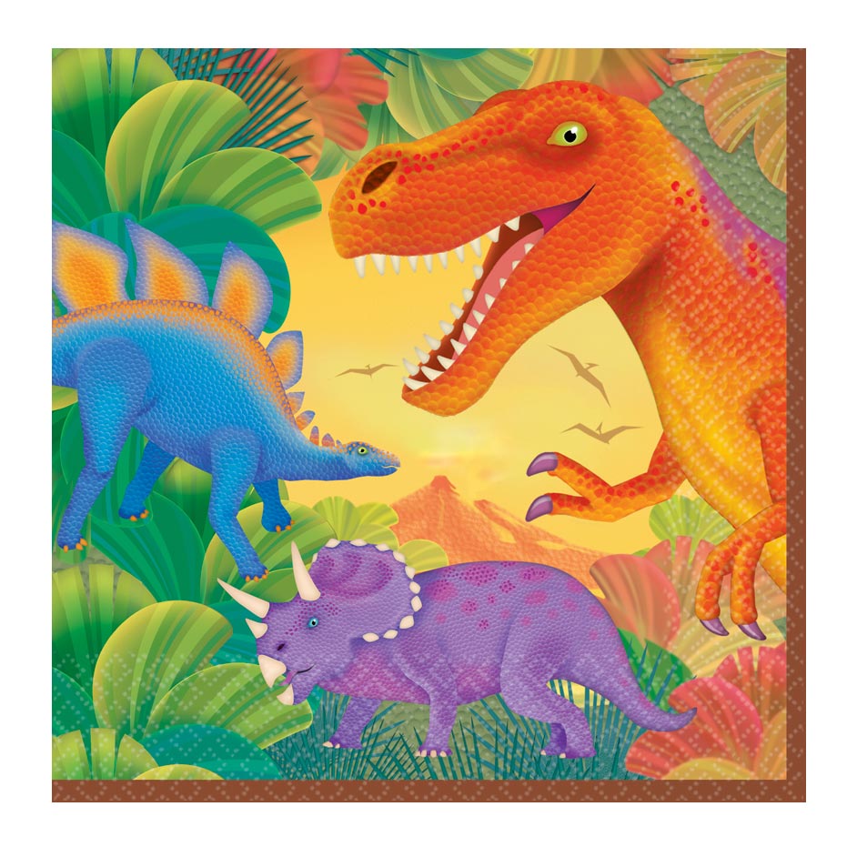 Dinosaur Party Napkins