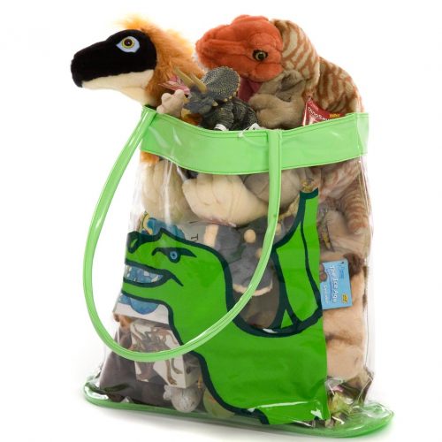 Dinosaur bag - toy tidy.