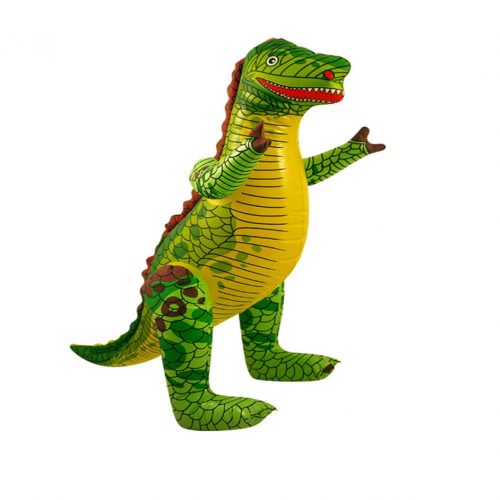 Inflatable Tyrannosaurus rex.