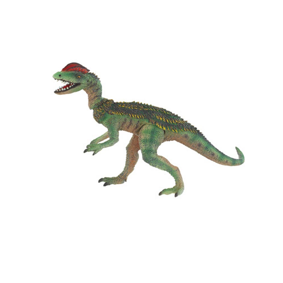 Bullyland Museum Line Dilophosaurus dinosaur model.