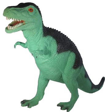 large dinosaur with fin on back