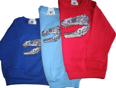 T. rex Skull Sweatshirt