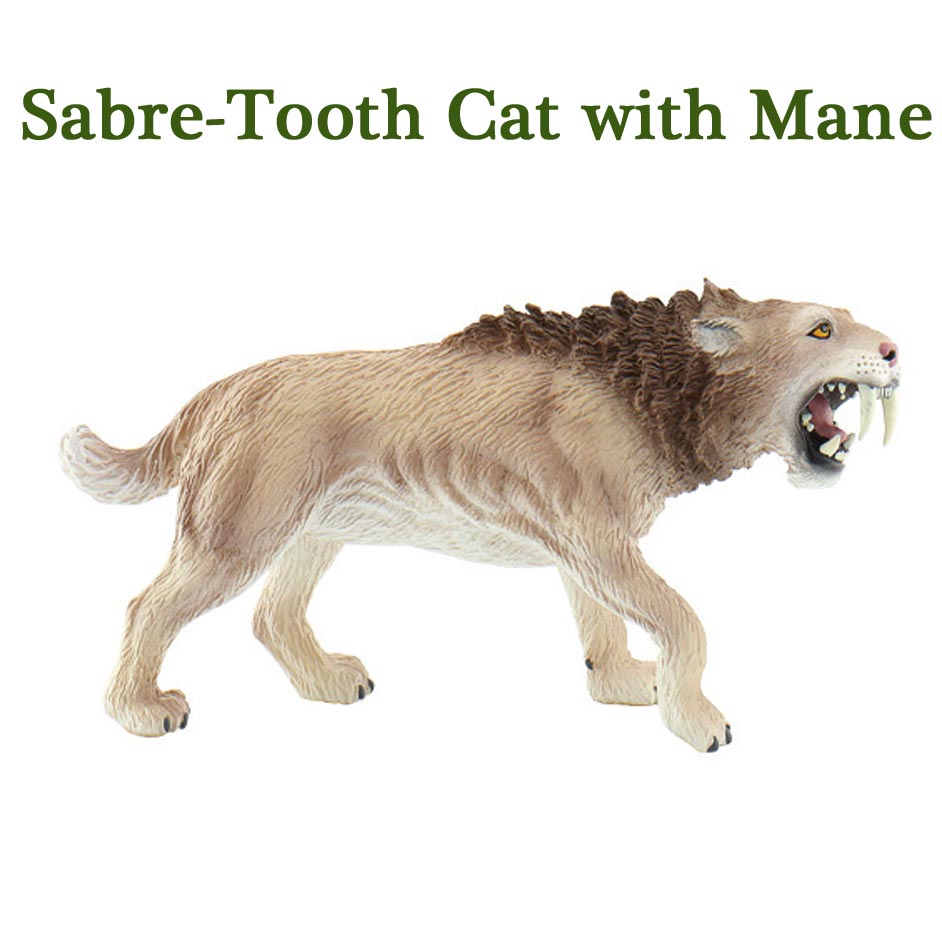 Sabre-Tooth with Mane (Smilodon)