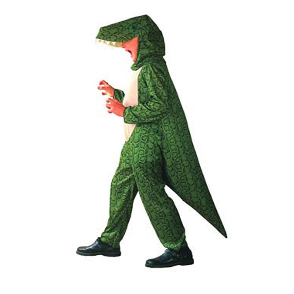 Dinosaur dressing up.