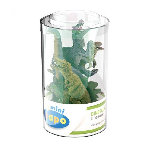 Papo model dinosaurs tub