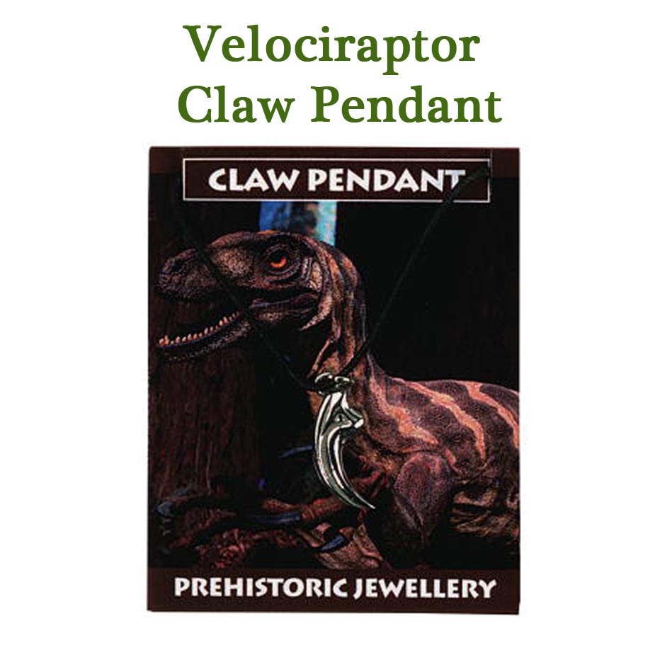 Velociraptor Claw Pendant
