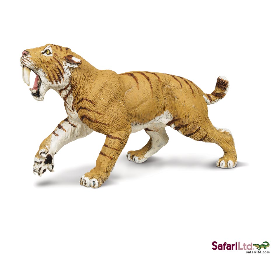 Wild Safari Dinos Smilodon Model