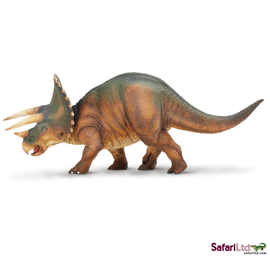 Wild Safari Dinos Triceratops dinosaur model