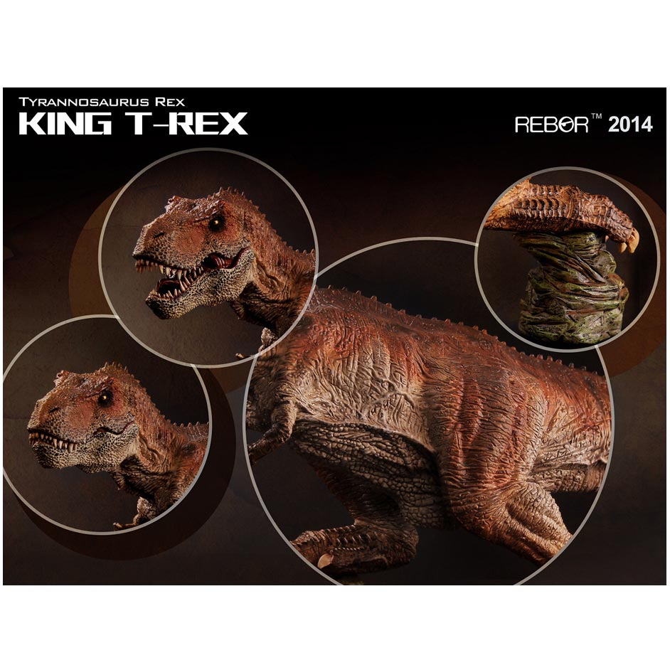 REBOR Tyrannosaurus rex (KING TREX) Dinosaur Model