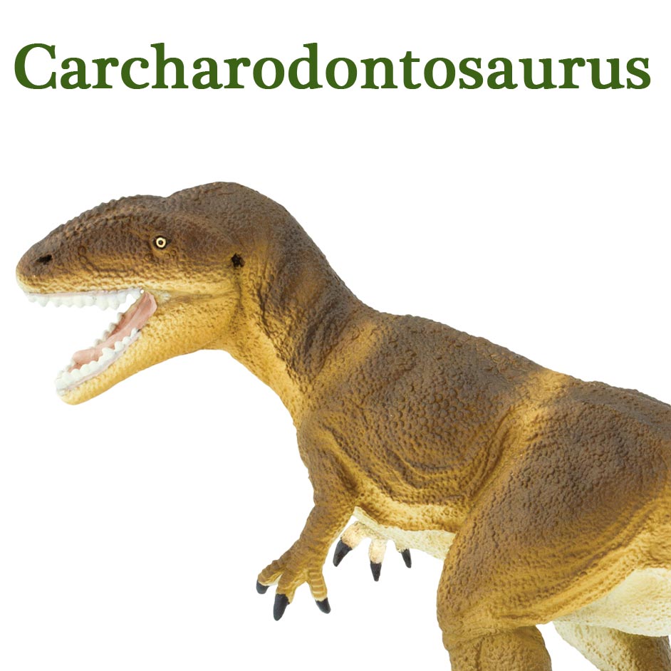 Wild Safari Prehistoric World Carcharodontosaurus .