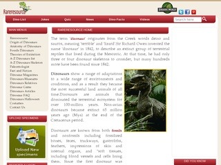 History of Dinosaurs