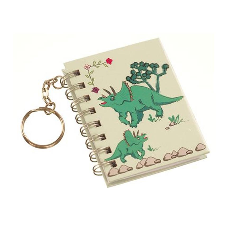 Dinosaur Notepad and Keyring