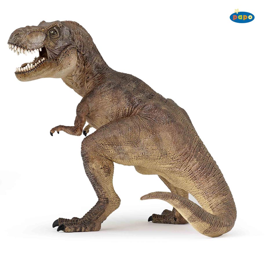 Papo T. rex Dinosaur Model (Brown)