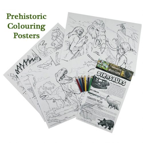 Dinosaur Colouring Posters