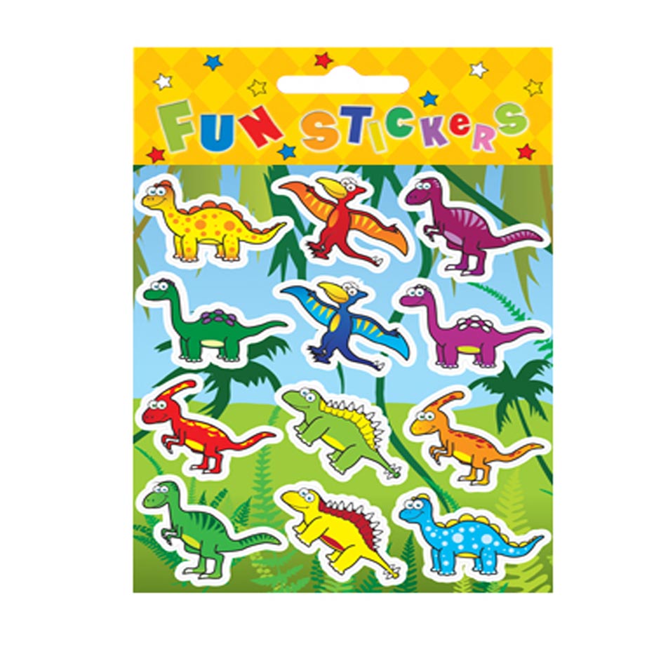 Dinosaur Party Stickers