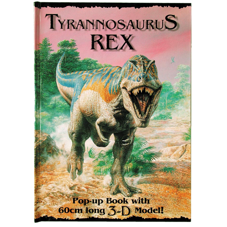 Tyrannosaurus rex popup facts book