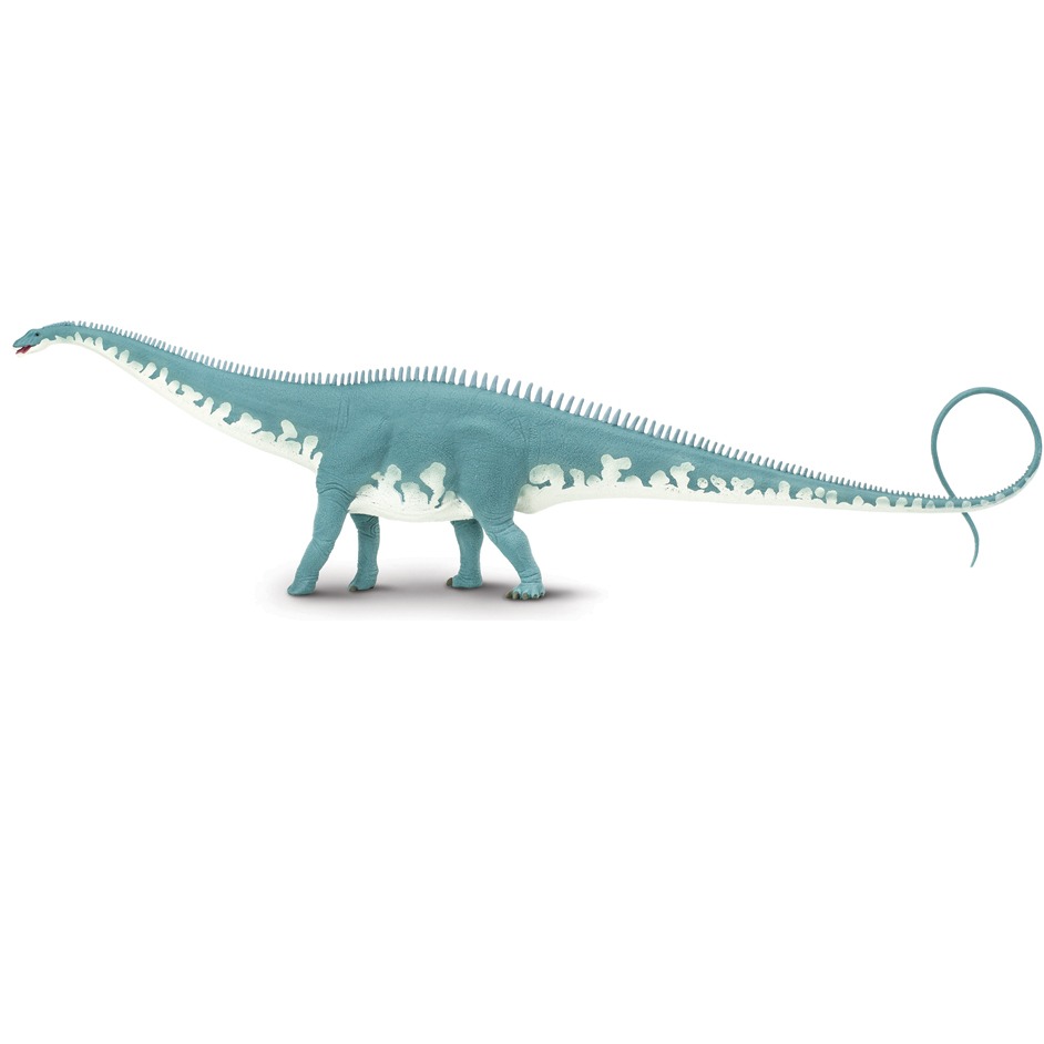 Diplodocus dinosaur model.