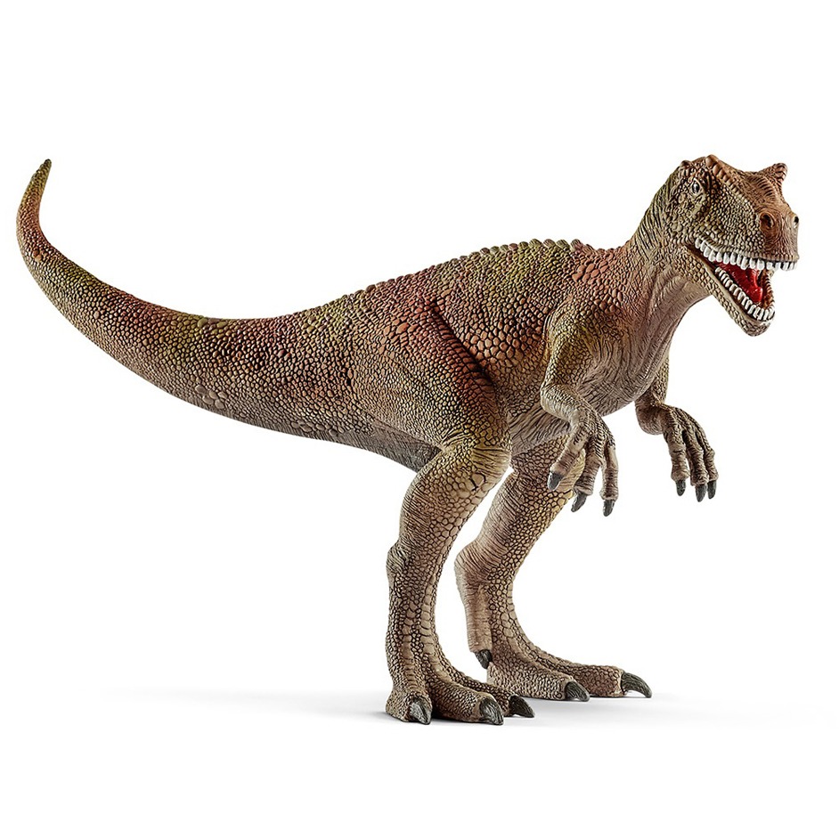 Schleich Allosaurus dinosaur model.