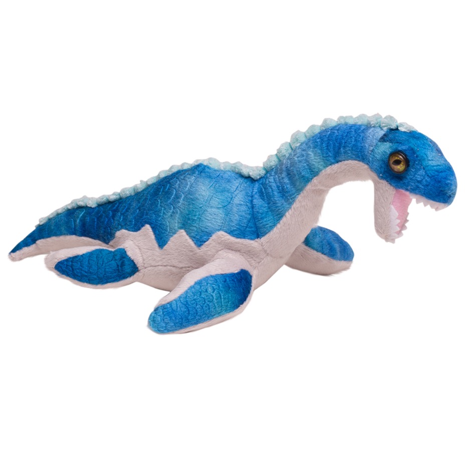 A soft toy Plesiosaurus.