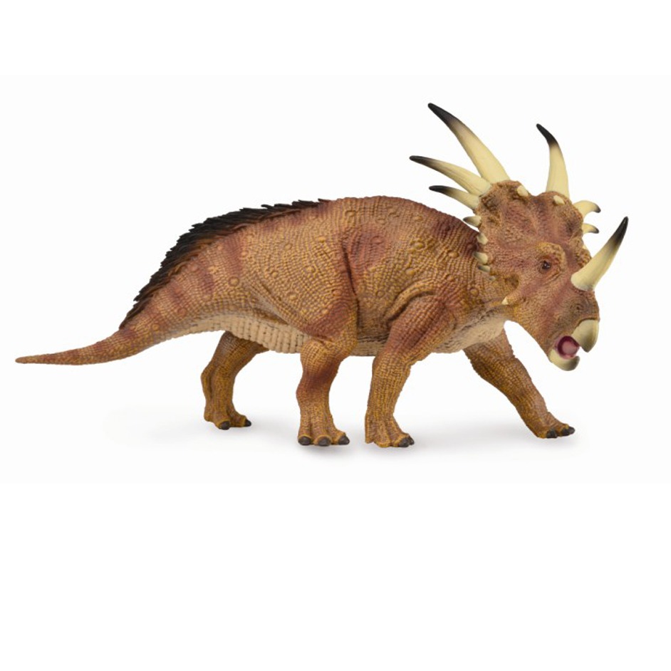 CollectA Deluxe Styracosaurus dinosaur model.