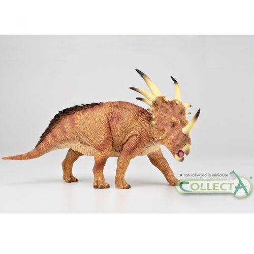 CollectA Deluxe Styracosaurus dinosaur model.