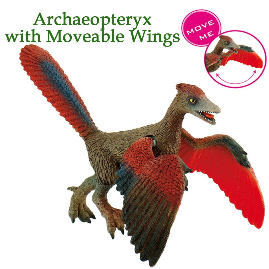 Bullyland Archaeopteryx with moveable wings.