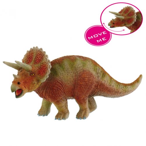 Bullyland Triceratops with moveable head.