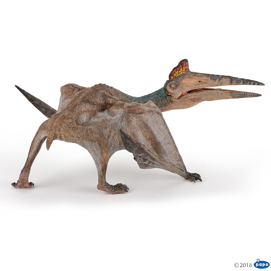 Papo Quetzalcoatlus flying reptile model.