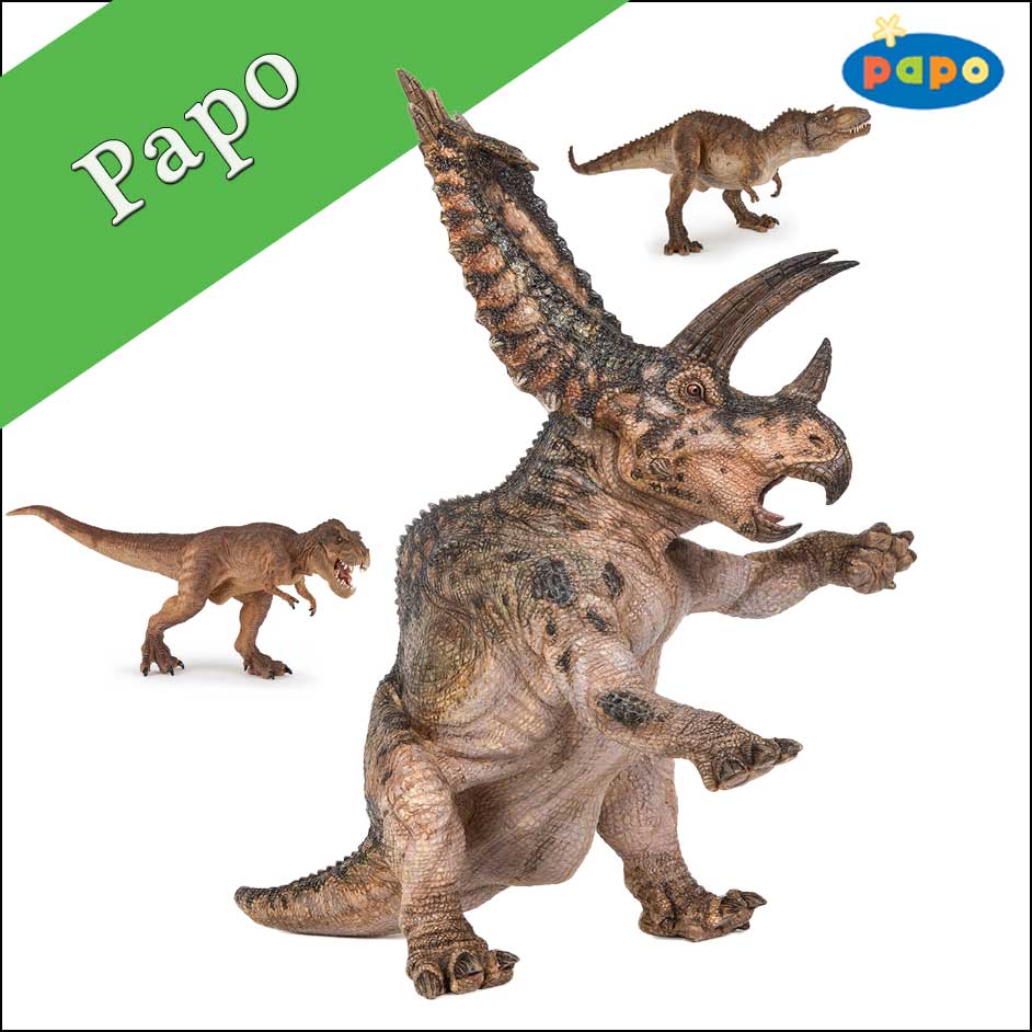 Papo Dinosaurs Papo Dinosaur Figures Papo Prehistoric Animal Models
