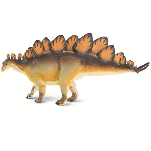 Wild Safari Prehistoric World Stegosaurus model.