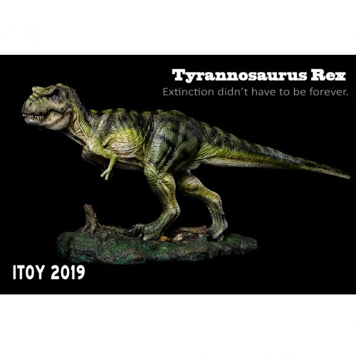 ITOY Green Tyrannosaurus rex.