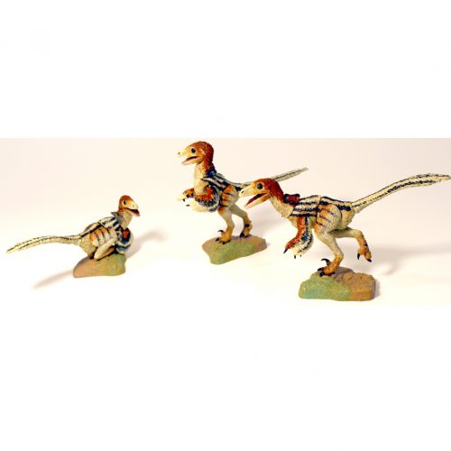 Beasts of the Mesozoic Raptor Nestlings - Amber.
