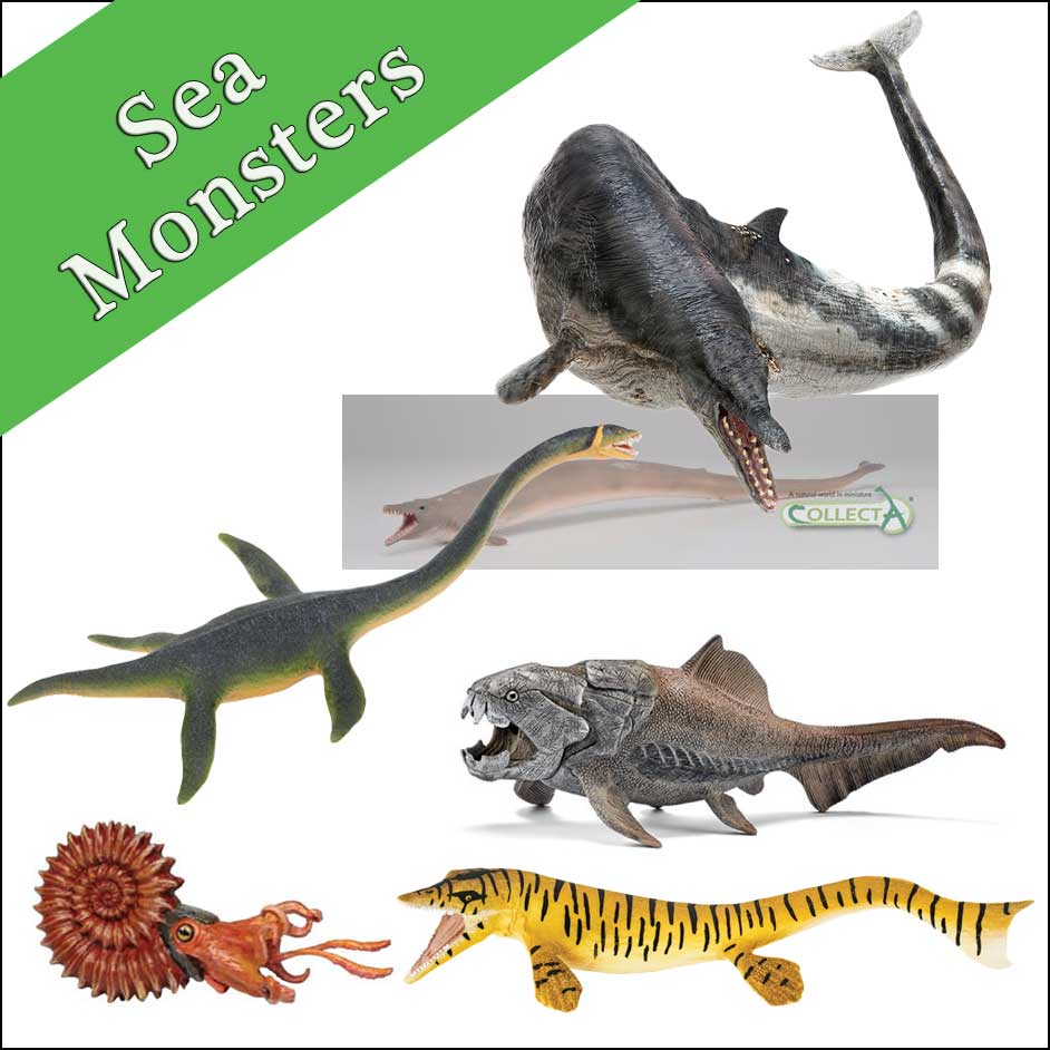 Sea Monsters And Marine Reptiles