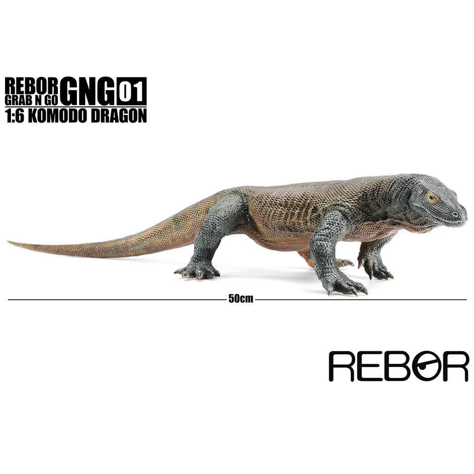 Rebor Grabngo Komodo Dragon Model