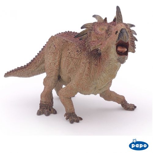 Papo Styracosaurus dinosaur model