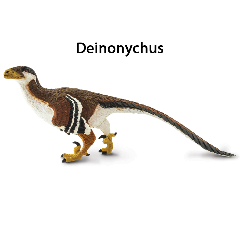 Wild Safari Prehistoric World Deinonychus Dinosaur Model