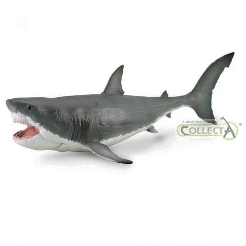 CollectA Deluxe Megalodon model (1:60 scale)