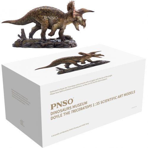PNSO Triceratops Doyle dinosaur model