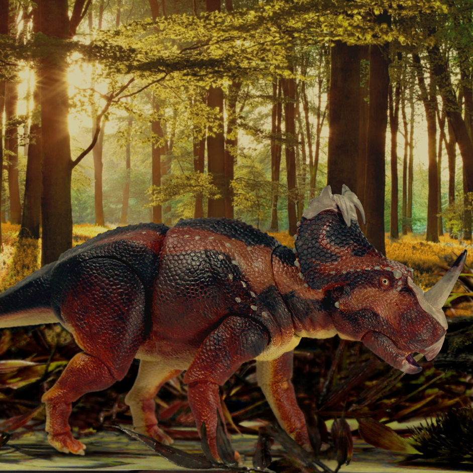 Beasts of the Mesozoic juvenile Centrosaurus apertus