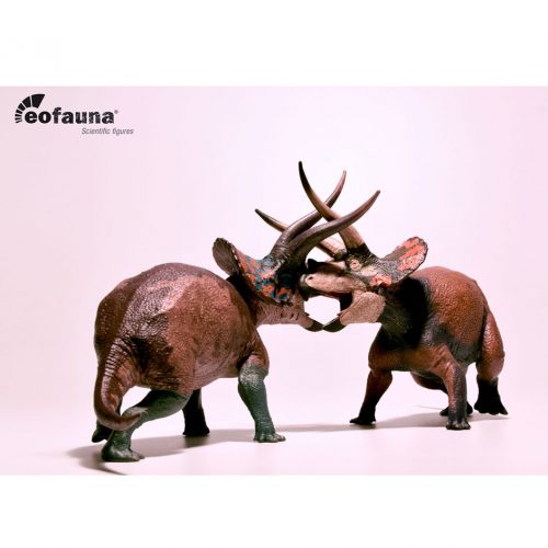 Eofauna Triceratops dinosaur models Cryptic and Dominant