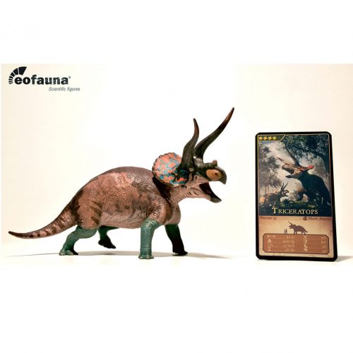 Eofauna Triceratops dinosaur model Cryptic