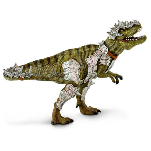 Mythical Realms Armoured T. rex dinosaur model