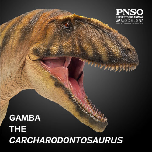 PNSO Gamba the Carcharodontosaurus dinosaur model