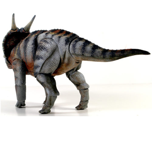 Beasts of the Mesozoic Einiosaurus procurvicornis view from rear
