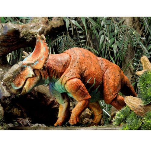 Beasts of the Mesozoic Pachyrhinosaurus lakustai articulated dinosaur model