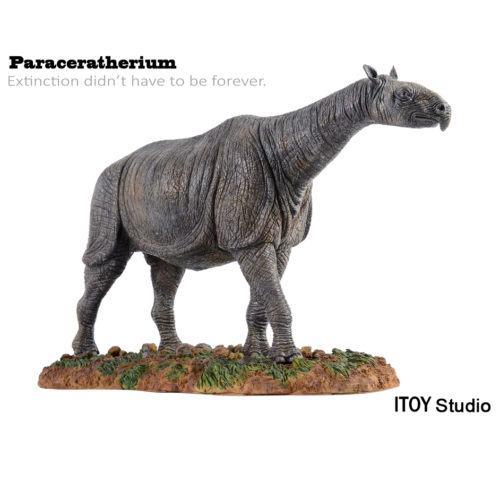 ITOY Studio Deluxe Paraceratherium model (ventral view).