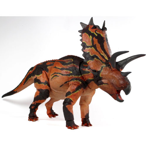 Pentaceratops dinosaur model.