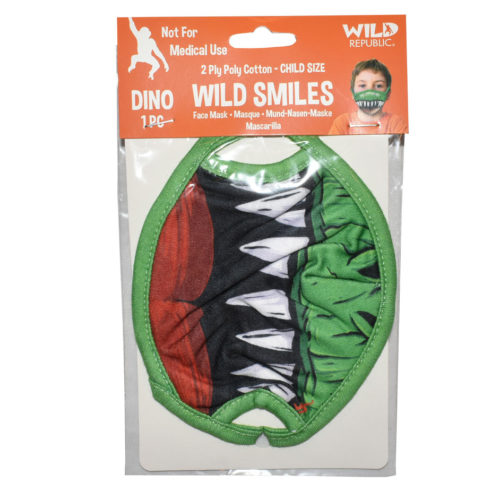 Wild Smiles Dinosaur Face Mask